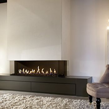 Haard Kalfire wit luxe 