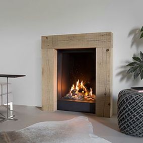 Haard Kalfire beige 