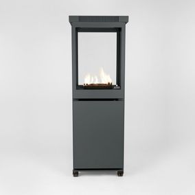 Haard Heatconnect grijs 