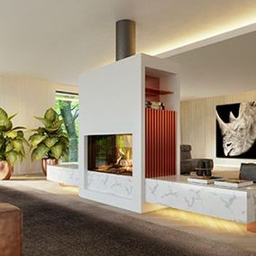 Haard Kalfire woning