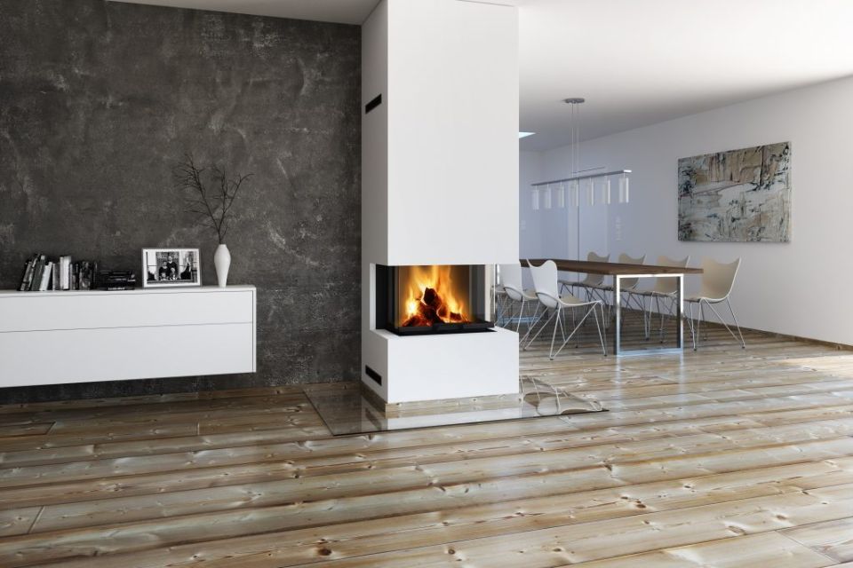 Haard Heatconnect wit