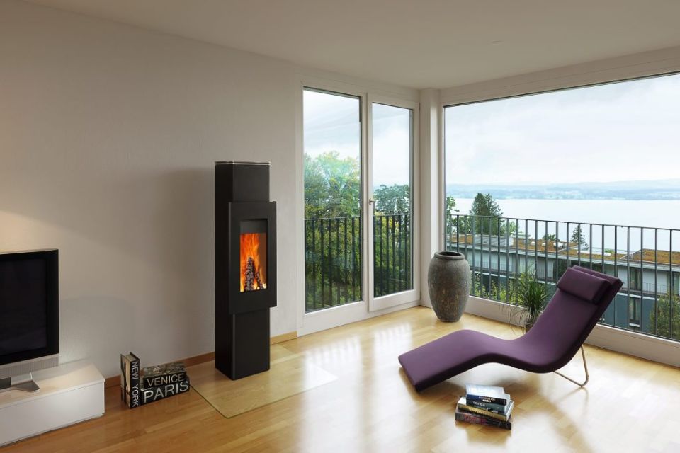 Haard Heatconnect zwart 
