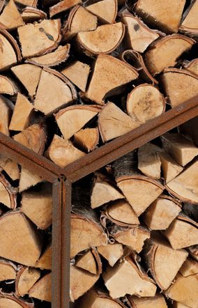 Bewaren haardhout 