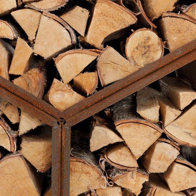 Bewaren haardhout 