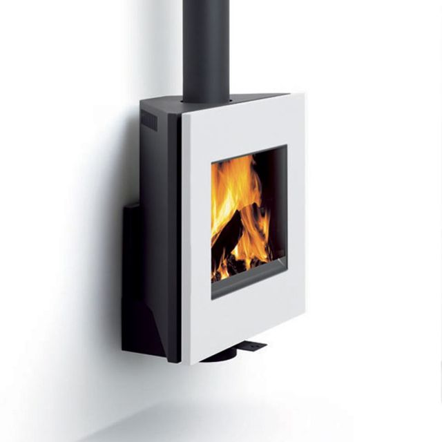 Haard modern grijs 